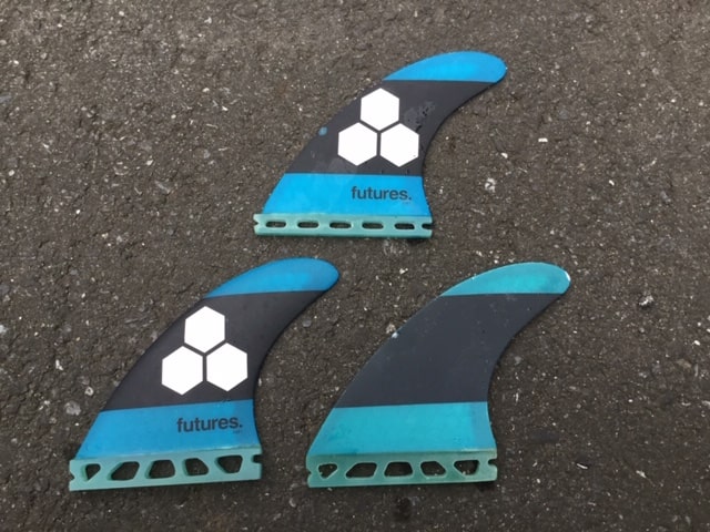 Futures Fins Honeycomb Carbon fiberglass Surfboard G5 Fin Set Medium NEW FUT FCS 