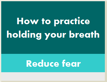 How to practice holding your breath/Reduce the fear of surfing