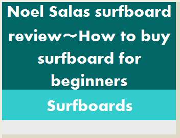Noel Salas surfboard review‐How to buy surfboard for beginners