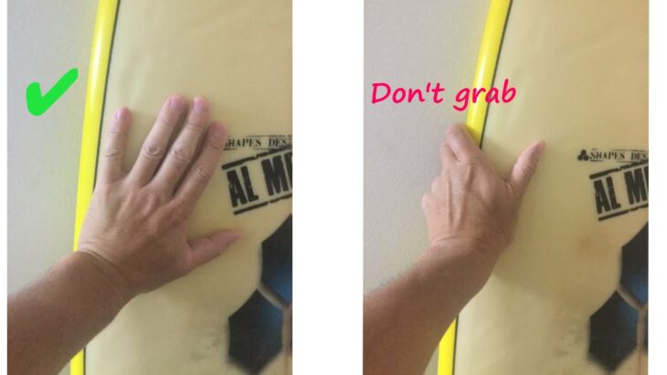 Cause of surfing takeoff failure (9) -Because when you take off, you’re holding the surfboard in your hands.